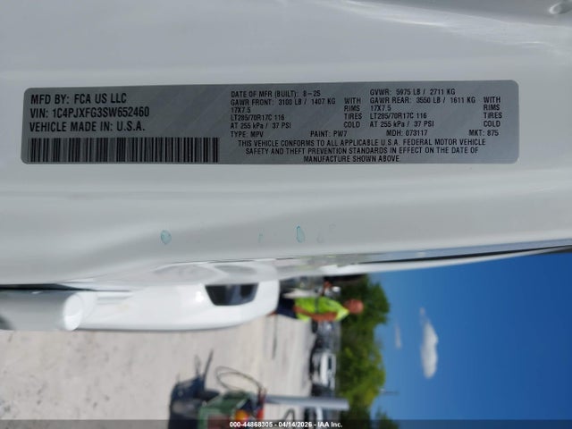 1C4PJXFG3SW652460 Jeep Wrangler 4-door Rubicon 4x4