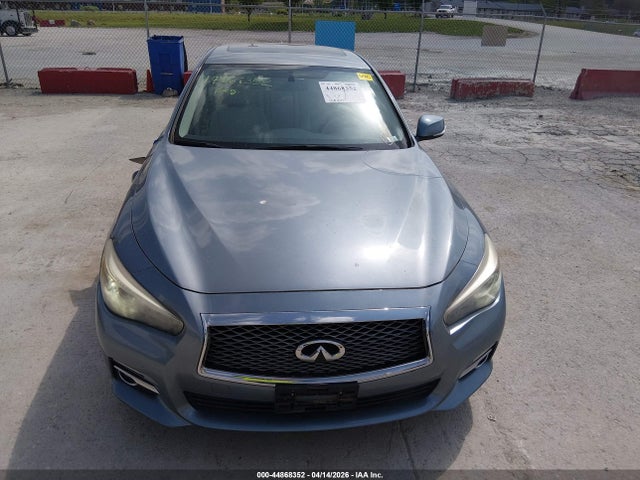 44868352 :رقم المزاد ، JN1AV7AP3EM690923 vin ، 2014 Infiniti Q50 Hybrid Premium مزاد بيع