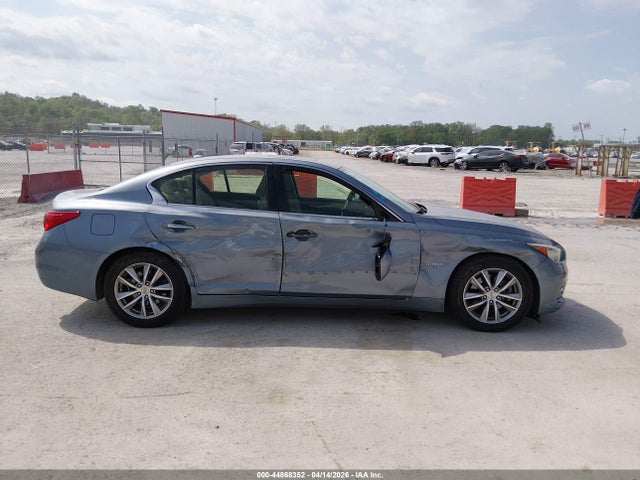 44868352 :رقم المزاد ، JN1AV7AP3EM690923 vin ، 2014 Infiniti Q50 Hybrid Premium مزاد بيع