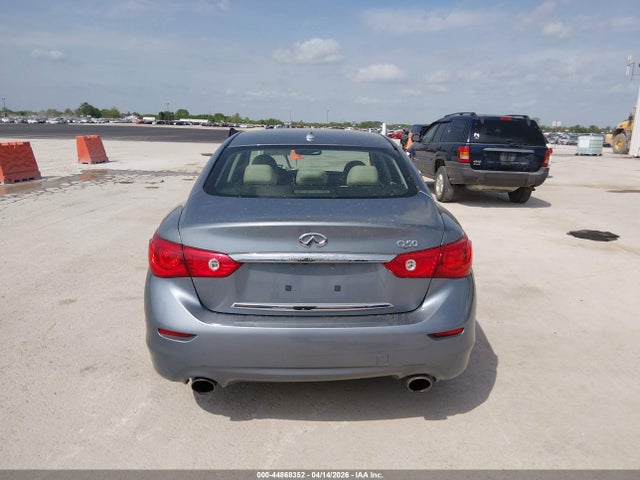 44868352 :رقم المزاد ، JN1AV7AP3EM690923 vin ، 2014 Infiniti Q50 Hybrid Premium مزاد بيع
