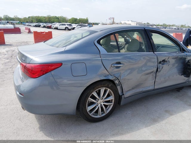 44868352 :رقم المزاد ، JN1AV7AP3EM690923 vin ، 2014 Infiniti Q50 Hybrid Premium مزاد بيع