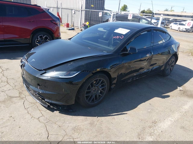 44868360 :رقم المزاد ، 5YJ3E1EB6SF952343 vin ، 2025 Tesla Model 3 Long Range All-wheel Drive مزاد بيع