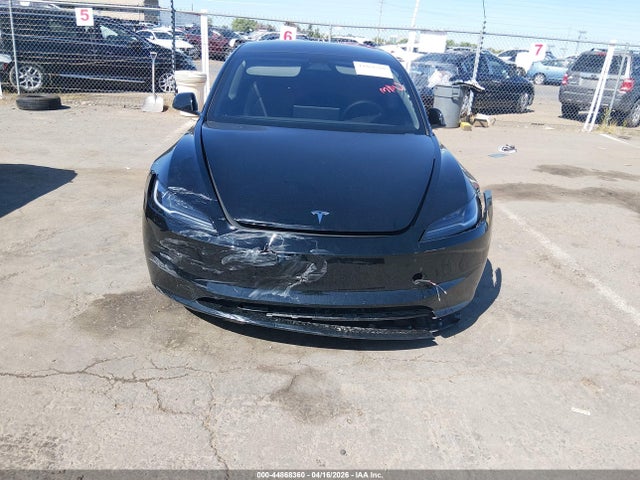 44868360 :رقم المزاد ، 5YJ3E1EB6SF952343 vin ، 2025 Tesla Model 3 Long Range All-wheel Drive مزاد بيع