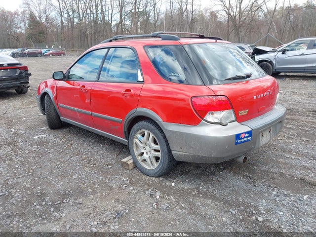 44868478 :رقم المزاد ، JF1GG68504H809170 vin ، 2004 Subaru Impreza Outback Sport مزاد بيع