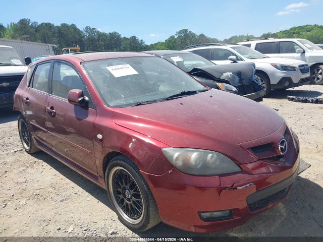 2008 Mazda Mazda3 S Grand Touring მანქანა იყიდება აუქციონზე, vin: JM1BK343181134434, აუქციონის ნომერი: 44868544