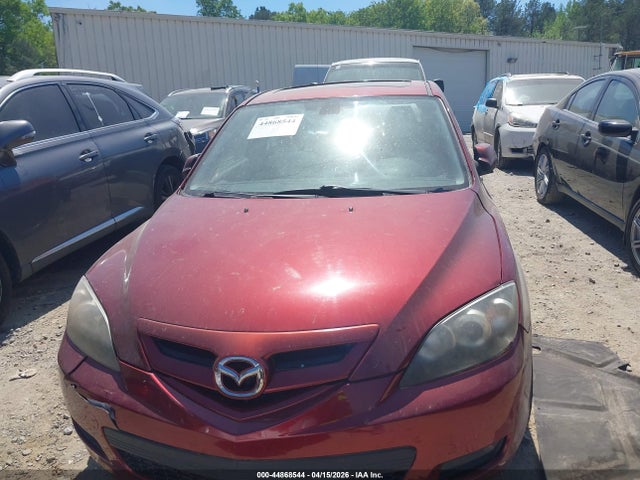 2008 Mazda Mazda3 S Grand Touring მანქანა იყიდება აუქციონზე, vin: JM1BK343181134434, აუქციონის ნომერი: 44868544