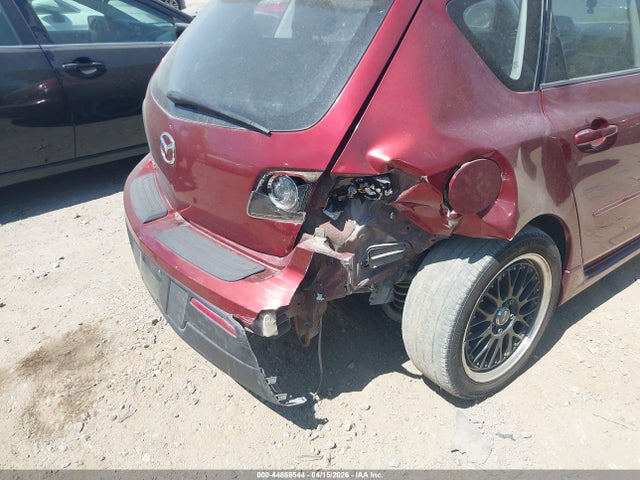 2008 Mazda Mazda3 S Grand Touring მანქანა იყიდება აუქციონზე, vin: JM1BK343181134434, აუქციონის ნომერი: 44868544