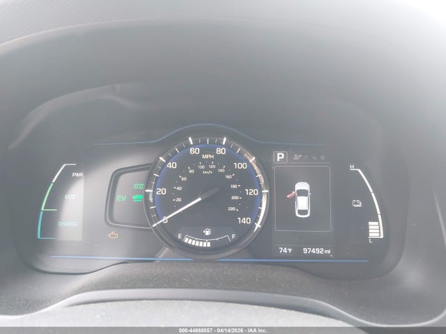 2017 HYUNDAI IONIQ HYBRID KMHC65LC8HU036873 Photo 6