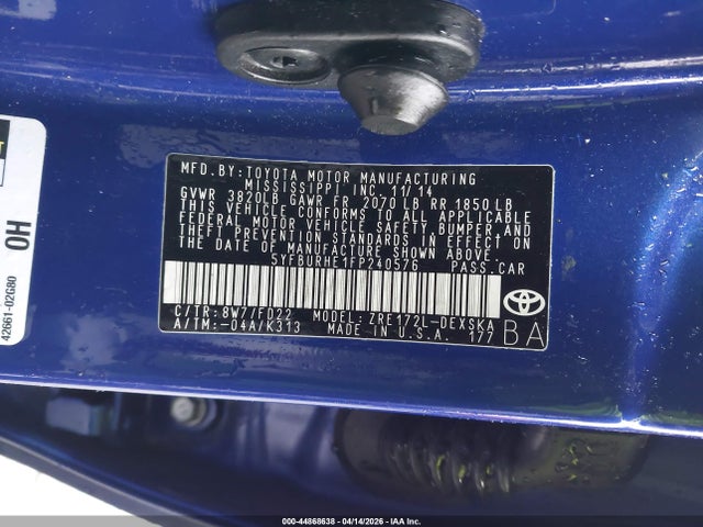 Toyota Corolla S Plus 2015 5YFBURHE1FP240576 Image 9