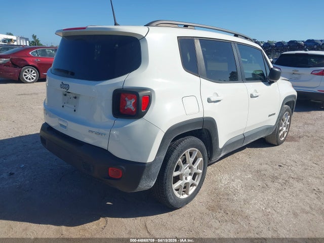 2020 Jeep Renegade Sport Fwd მანქანა იყიდება აუქციონზე, vin: ZACNJAAB7LPK97191, აუქციონის ნომერი: 44868709