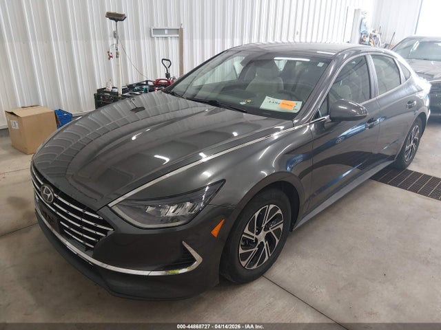 KMHL24JJ2MA029467 Hyundai Sonata Blue