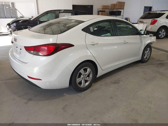 Продаж на аукціоні авто 2014 Hyundai Elantra Se, vin: 5NPDH4AE8EH464823, номер лоту: 44868828