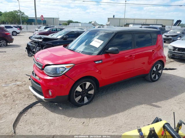 2018 Kia Soul + მანქანა იყიდება აუქციონზე, vin: KNDJP3A53J7573172, აუქციონის ნომერი: 44868836