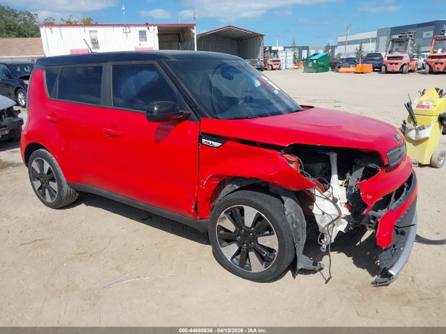 2018 Kia Soul + მანქანა იყიდება აუქციონზე, vin: KNDJP3A53J7573172, აუქციონის ნომერი: 44868836