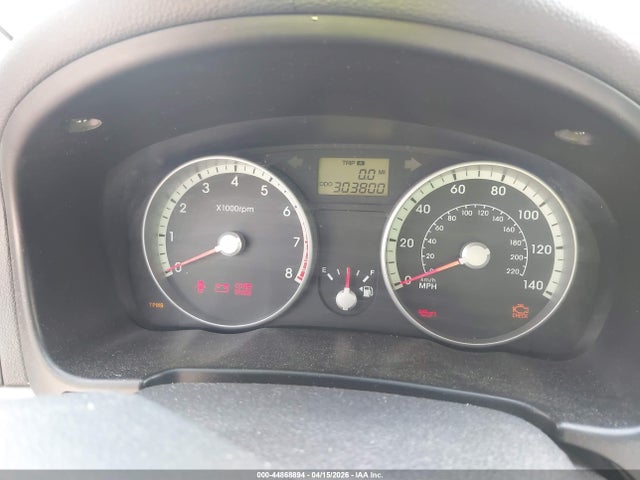 2009 HYUNDAI ACCENT KMHCN46C69U330721 Photo 6