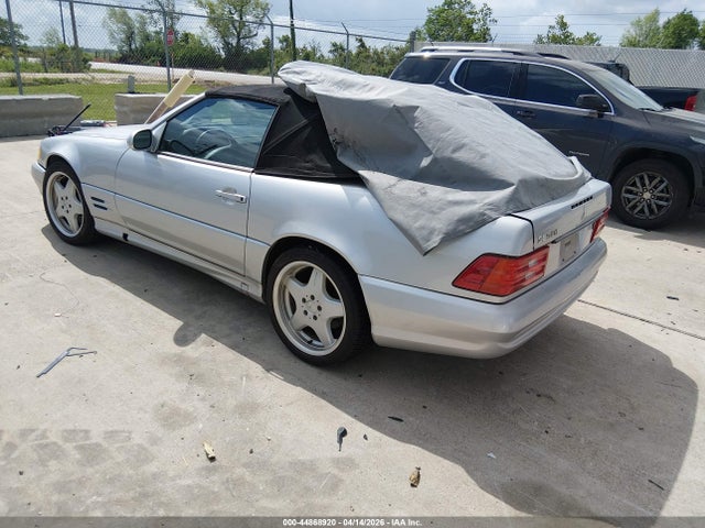 2001 MERCEDES-BENZ SL 500 WDBFA68F51F198543 Photo 2