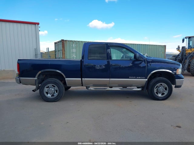 2004 Dodge Ram 2500 Slt/laramie მანქანა იყიდება აუქციონზე, vin: 3D7KU28D94G192171, აუქციონის ნომერი: 44868944