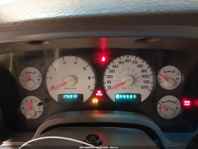 2004 Dodge Ram 2500 Slt/laramie მანქანა იყიდება აუქციონზე, vin: 3D7KU28D94G192171, აუქციონის ნომერი: 44868944