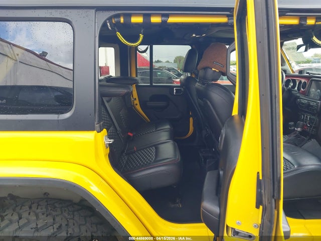 44869000 :رقم المزاد ، 1C4JJXFM0MW707381 vin ، 2021 Jeep Wrangler Unlimited Rubicon 4x4 مزاد بيع