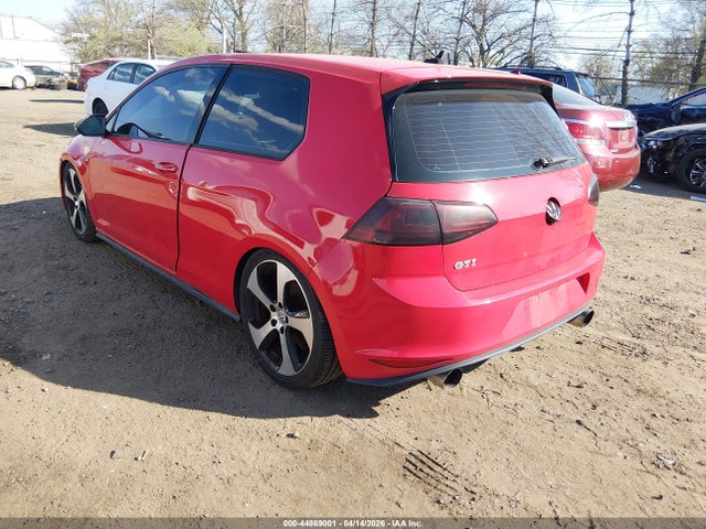 2016 VOLKSWAGEN GOLF GTI 3VWYT7AU7GM027723 Photo 2