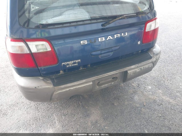 Продаж на аукціоні авто 2002 Subaru Forester S, vin: JF1SF65512H714793, номер лоту: 44869030
