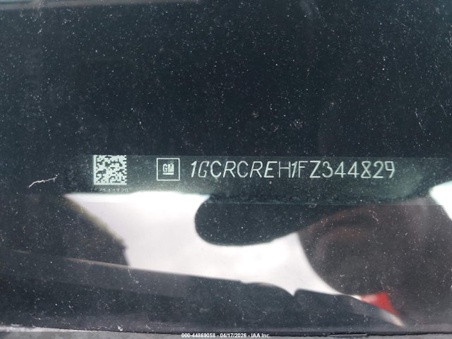 1GCRCREH1FZ344829 Chevrolet Silverado 1500 1lt