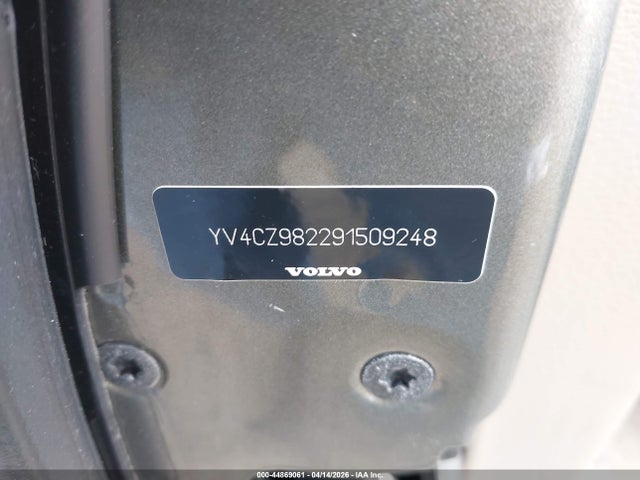 Aukcja sprzedaży 2009 Volvo Xc90 3.2, vin: YV4CZ982291509248, numer aukcji: 44869061
