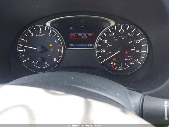 2018 Nissan Altima 2.5 Sl მანქანა იყიდება აუქციონზე, vin: 1N4AL3AP0JC122260, აუქციონის ნომერი: 44869141
