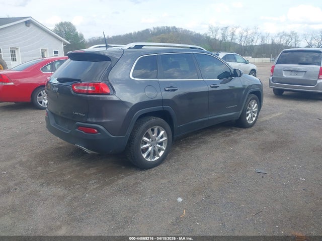 Продажа на аукционе авто 2016 Jeep Cherokee Limited, vin: 1C4PJMDS8GW174694, номер лота: 44869216