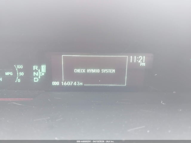 44869291 :رقم المزاد ، JTDKN3DU9A0150456 vin ، 2010 Toyota Prius Iii مزاد بيع