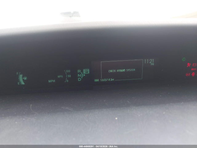 44869291 :رقم المزاد ، JTDKN3DU9A0150456 vin ، 2010 Toyota Prius Iii مزاد بيع