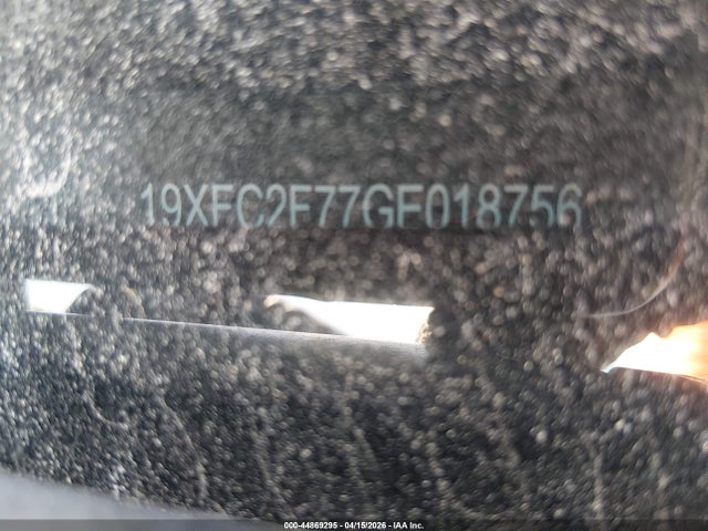 Honda CIVIC EX 2016 19XFC2F77GE018756 Image 17