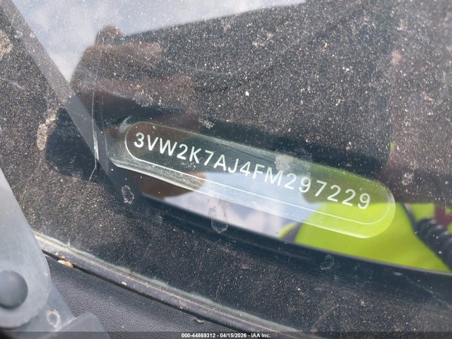 Aukcja sprzedaży 2015 Volkswagen Jetta 2.0l S, vin: 3VW2K7AJ4FM297229, numer aukcji: 44869312