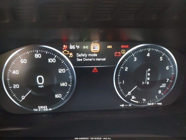 44869363 :رقم المزاد ، YV4A22PLXN1783823 vin ، 2022 Volvo Xc90 T6 Inscription 7 Passenger مزاد بيع