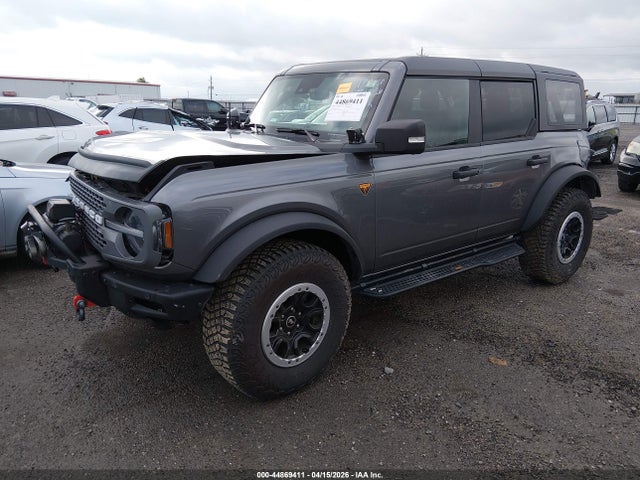 44869411 :رقم المزاد ، 1FMEE9BP8RLA41375 vin ، 2024 Ford Bronco Badlands مزاد بيع