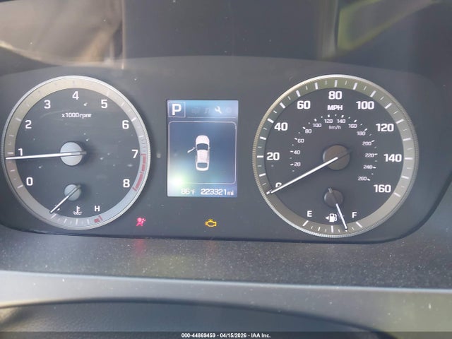 2015 Hyundai Sonata Eco მანქანა იყიდება აუქციონზე, vin: 5NPE24AA9FH129994, აუქციონის ნომერი: 44869459