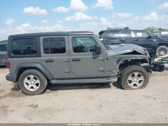 Продажа на аукционе авто 2020 Jeep Wrangler Unlimited Sport S 4x4, vin: 1C4HJXDN4LW226123, номер лота: 44869498