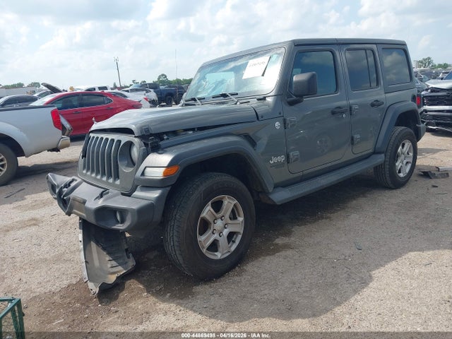 Продажа на аукционе авто 2020 Jeep Wrangler Unlimited Sport S 4x4, vin: 1C4HJXDN4LW226123, номер лота: 44869498