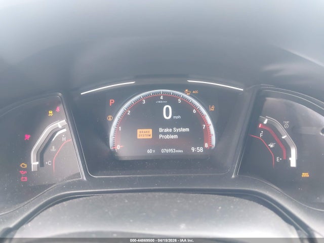 SHHFK7H49KU408830 Honda Civic Sport