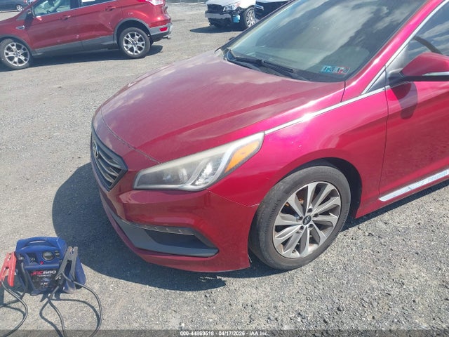 44869518 :رقم المزاد ، 5NPE34AF2FH045315 vin ، 2015 Hyundai Sonata Sport مزاد بيع