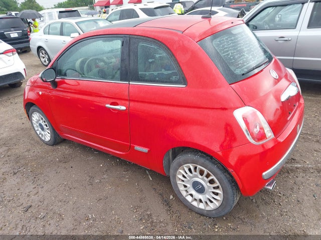 2013 FIAT 500 3C3CFFCR9DT572271 Photo 2