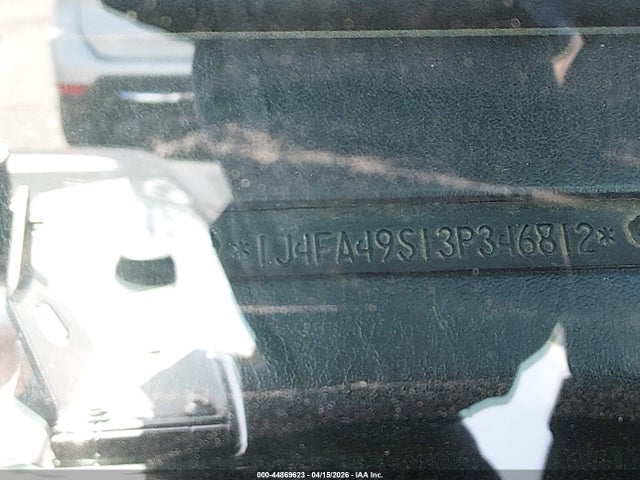 Aukcja sprzedaży 2003 Jeep Wrangler Sport, vin: 1J4FA49S13P346812, numer aukcji: 44869623
