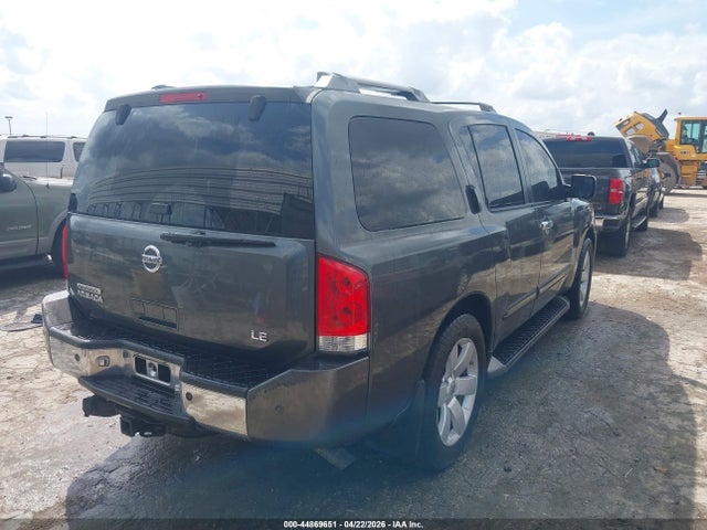 2004 Nissan Pathfinder Armada Le მანქანა იყიდება აუქციონზე, vin: 5N1AA08AX4N715175, აუქციონის ნომერი: 44869651