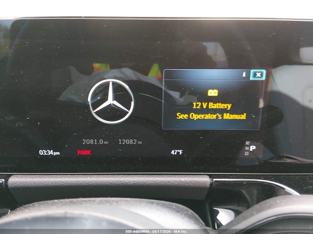 Aukcja sprzedaży 2025 Mercedes-benz Gla 250 4matic, vin: W1N4N4HB1SJ711048, numer aukcji: 44869668