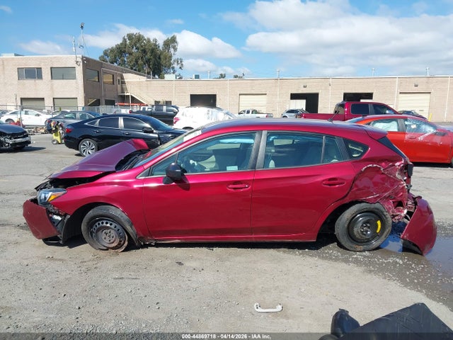 2018 Subaru Impreza 2.0i მანქანა იყიდება აუქციონზე, vin: 4S3GTAA60J3720459, აუქციონის ნომერი: 44869718
