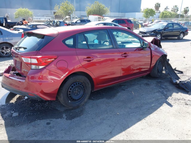 2018 Subaru Impreza 2.0i მანქანა იყიდება აუქციონზე, vin: 4S3GTAA60J3720459, აუქციონის ნომერი: 44869718