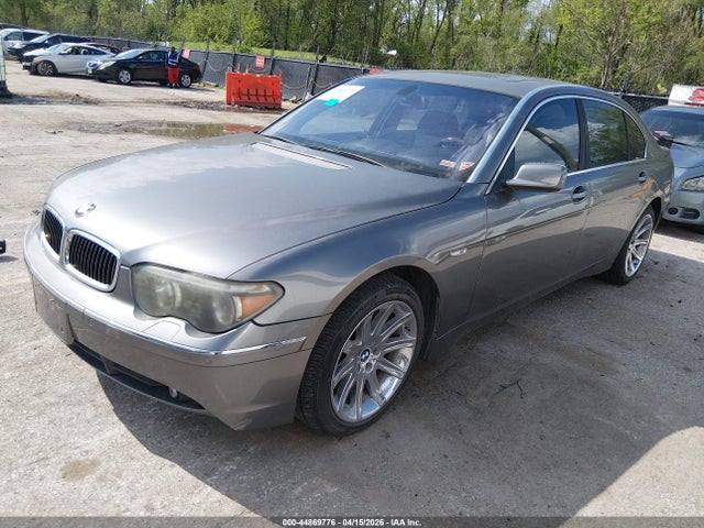 44869776 :رقم المزاد ، WBAGN63462DR02405 vin ، 2002 Bmw 745li مزاد بيع