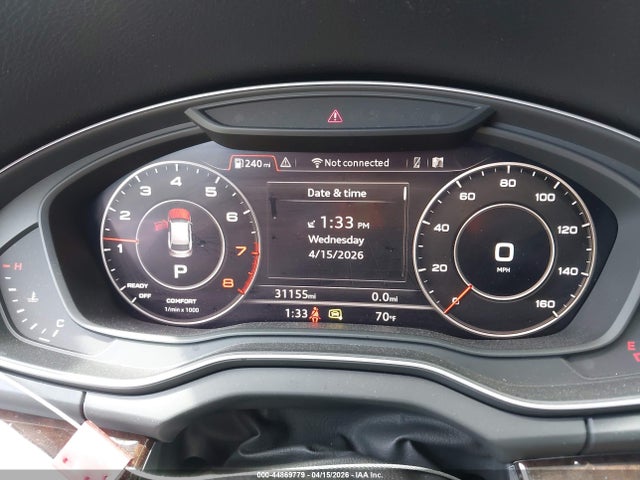 44869779 :رقم المزاد ، WA1BNAFY5K2027645 vin ، 2019 Audi Q5 45 Premium مزاد بيع