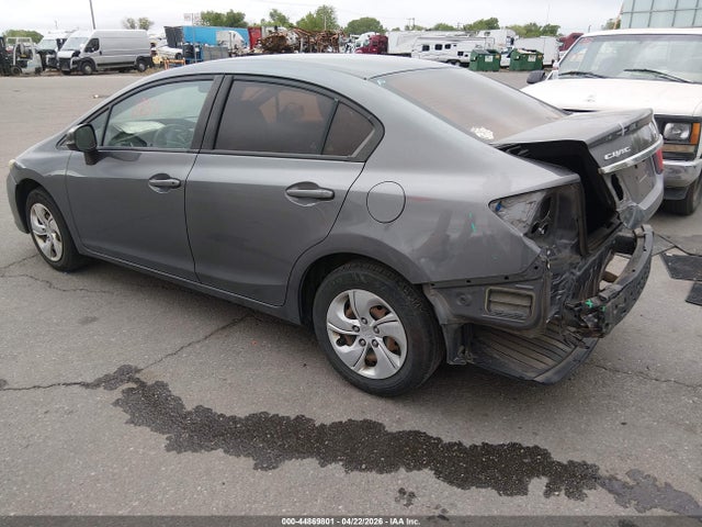 Aukcja sprzedaży 2013 Honda Civic Lx, vin: 19XFB2F52DE272680, numer aukcji: 44869801
