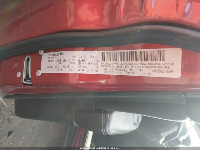 1C4PJLCB0HW643452 Jeep Cherokee Latitude Fwd